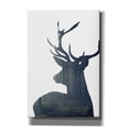 thumbnail image 1 of Epic Graffiti 'Forest Deer Silhouette' by Incado, Giclee Canvas Wall Art, 18"x26", 1 of 8