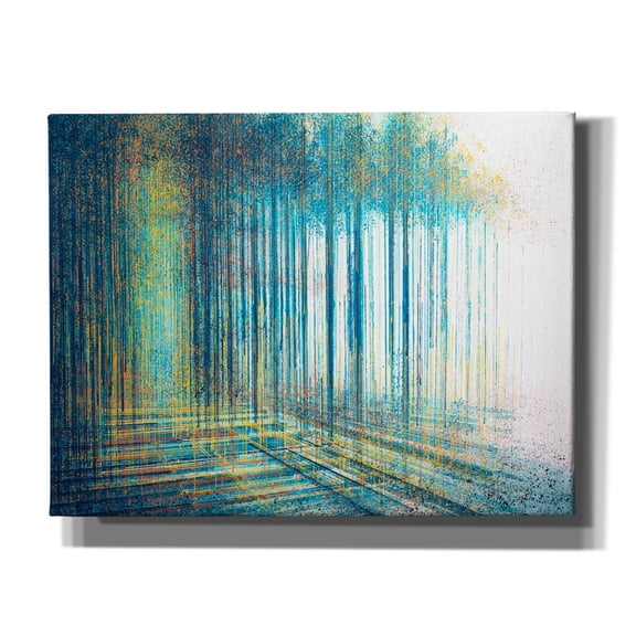Epic Graffiti 'Forest Edge At Twilight' by Marc Todd, Canvas Wall Art, 34"x26"