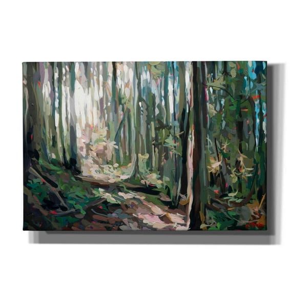 Epic Graffiti 'Forest Light' by Joanne Hastie, Canvas Wall Art, 26"x18"