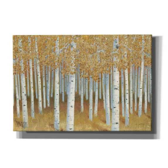 Epic Graffiti 'Forest of Gold' by James Wiens, Canvas Wall Art, 26"x18"