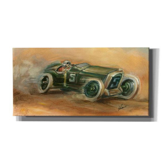 Epic Graffiti "French Grand Prix 1914" by Ethan Harper, Canvas Wall Art, 40"x20"