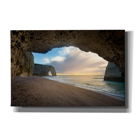 Epic Graffiti 'Gate To The Ocean' by Mathieu Rivrin, Canvas Wall Art, 60"x40"