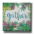 thumbnail image 1 of Epic Graffiti 'Gather Succulents' by Cindy Jacobs, Canvas Wall Art, 26"x26", 1 of 2