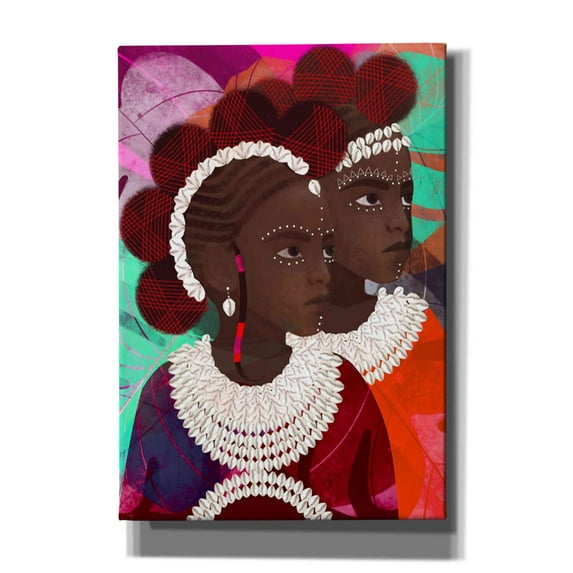 Epic Graffiti 'Gemini' by Erin K Robinson, Canvas Wall Art, 18"x26"