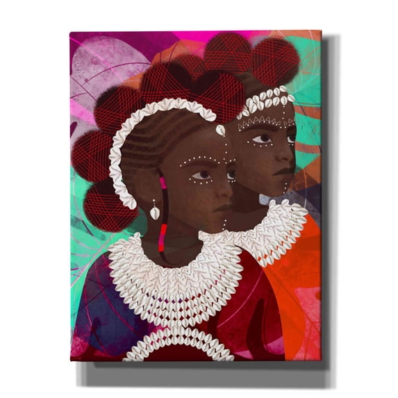 Epic Graffiti 'Gemini' by Erin K Robinson, Canvas Wall Art, 26"x34"