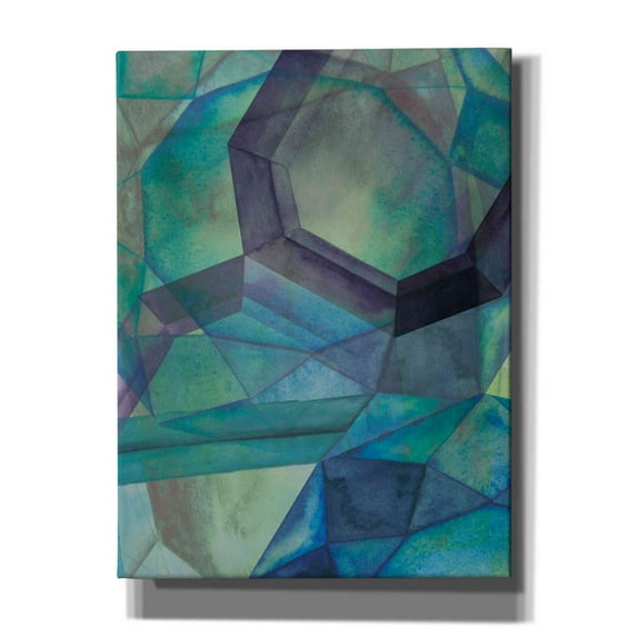 Epic Graffiti 'Gemstones III' by Grace Popp, Canvas Wall Art, 12"x16"