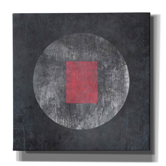 Epic Graffiti 'Geometry MISTERY MOON 21' by Irena Orlov, Canvas Wall Art, 12"x12"