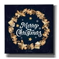 thumbnail image 1 of Epic Graffiti 'Gingerbread Merry Christmas Wreath' by Seven Trees Design, Canvas Wall Art, 26"x26", 1 of 2