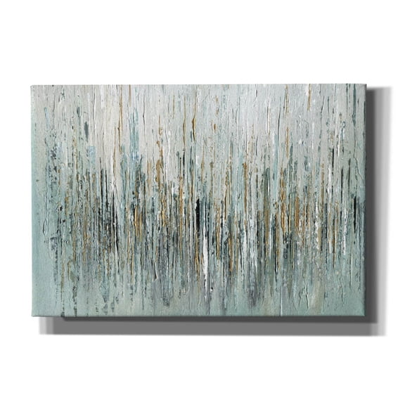 Epic Graffiti 'Gold Rain' by Svetlana Aleynikova Canvas Wall Art, 26" x 18"