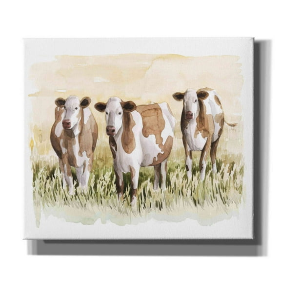 Epic Graffiti 'Golden Graze II' by Grace Popp, Canvas Wall Art, 30"x26"