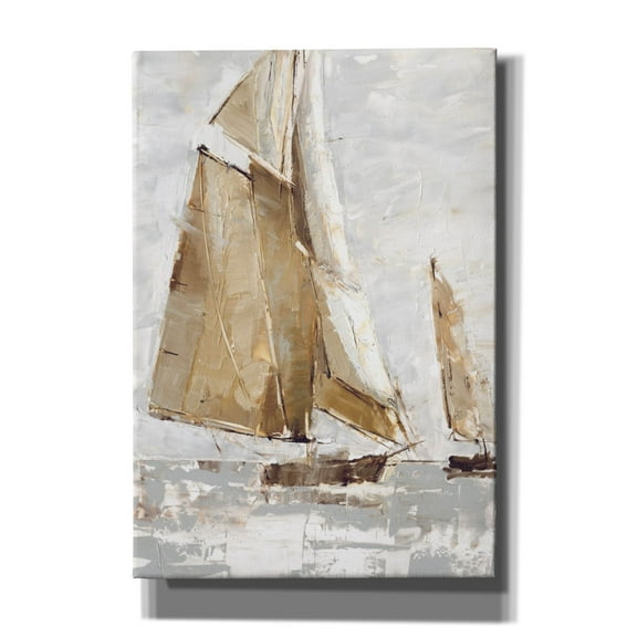 Epic Graffiti 'Golden Sails' by Ethan Harper Canvas Wall Art, 18" x 26"