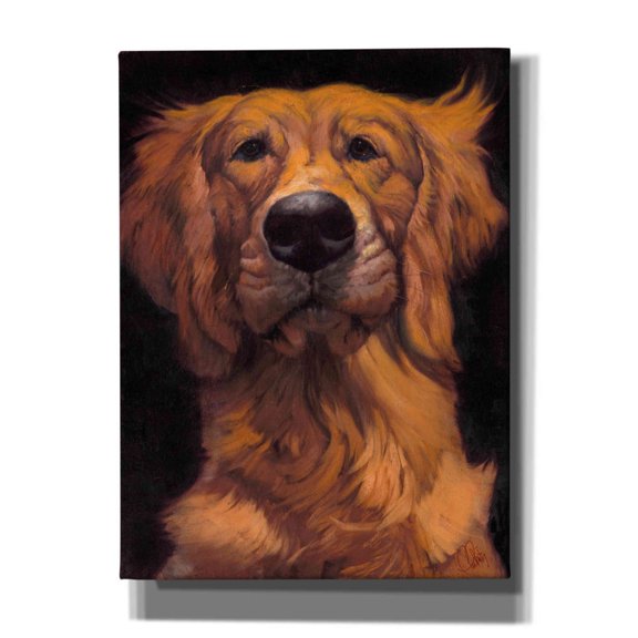 Epic Graffiti 'Golden' by Thomas Fluharty, Canvas Wall Art, 40"x54"