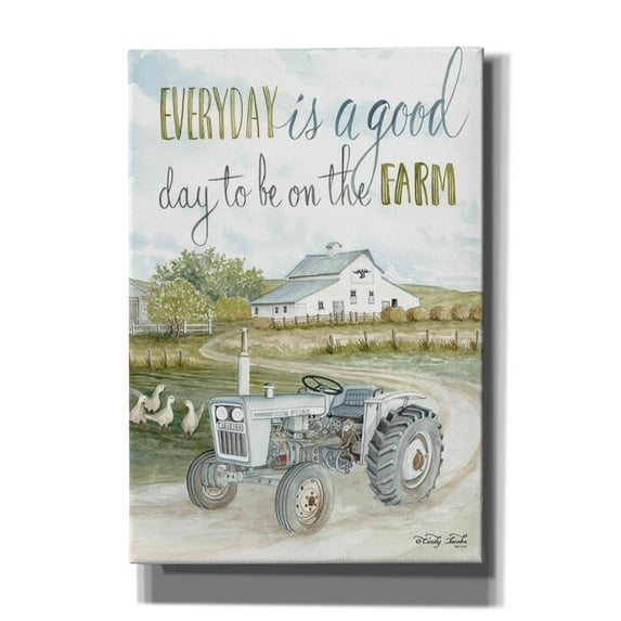 Epic Graffiti 'Good Day' by Cindy Jacobs, Canvas Wall Art, 18"x26"