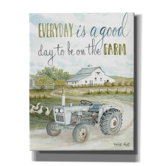 Epic Graffiti 'Good Day' by Cindy Jacobs, Canvas Wall Art, 26"x34"