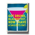 thumbnail image 1 of Epic Graffiti 'Got Drunk' by JJ Brando, Canvas Wall Art, 12"x16", 1 of 8