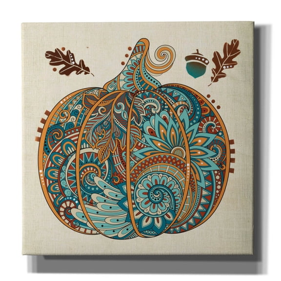 Epic Graffiti 'Gourd 1' by Dean Russo Canvas Wall Art, 26" x 26"