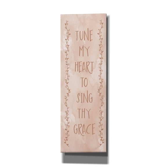 Epic Graffiti 'Grace' by Erin Clark Canvas Wall Art, 12" x 36"