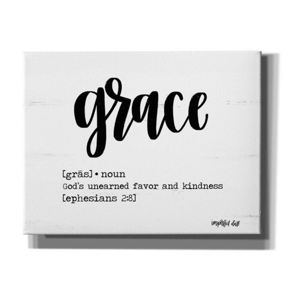 Epic Graffiti 'Grace' by Imperfect Dust, Canvas Wall Art, 34"x26"