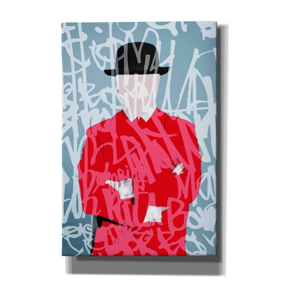 Epic Graffiti 'Graffiti Man 4' by Irena Orlov Giclee Canvas Wall Art, 12"x18"