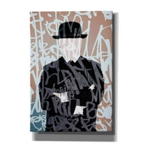 Epic Graffiti 'Graffiti Man 7' by Irena Orlov Giclee Canvas Wall Art, 18"x26"