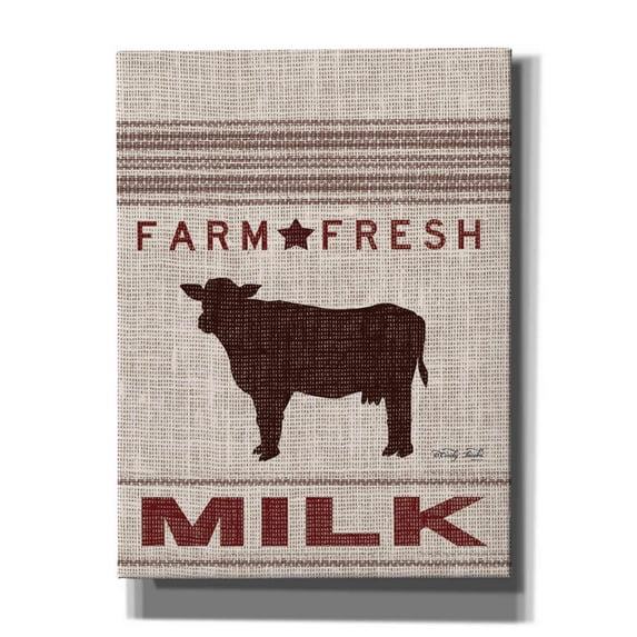 Epic Graffiti 'Grain Sack Milk' by Cindy Jacobs, Canvas Wall Art, 12"x16"