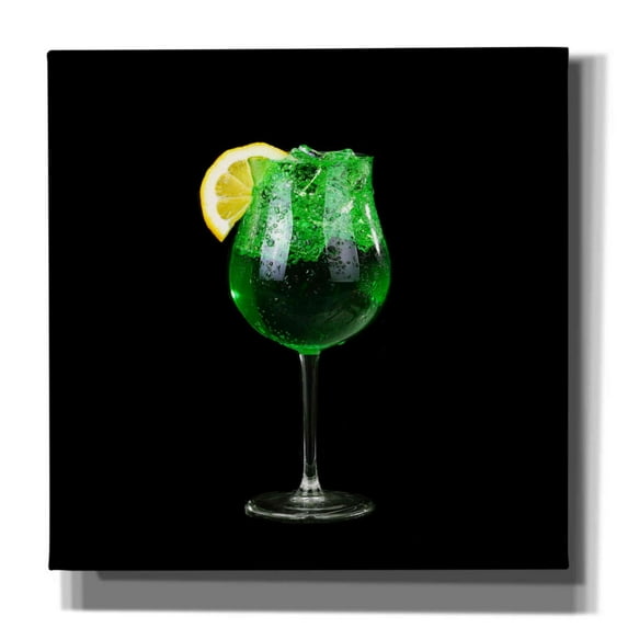 Epic Graffiti 'Green Shamrock' by Epic Portfolio, Canvas Wall Art, 37"x37"