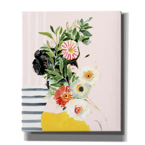 Epic Graffiti 'Grow Your Own Way I' by Victoria Borges, Canvas Wall Art, 20"x24"