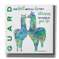 thumbnail image 1 of Epic Graffiti 'Guard Your Heart Llamas' by Cindy Jacobs, Canvas Wall Art, 18"x18", 1 of 2