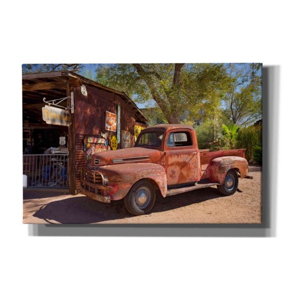 Epic Graffiti 'Hackberry 2' by Mike Jones, Giclee Canvas Wall Art, 18"x12"