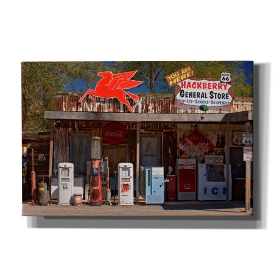 Epic Graffiti 'Hackberry' by Mike Jones, Giclee Canvas Wall Art, 18"x12"
