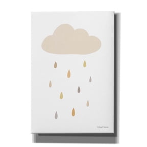 Epic Graffiti 'Happy Cloud' by Rachel Nieman, Canvas Wall Art, 18"x26"
