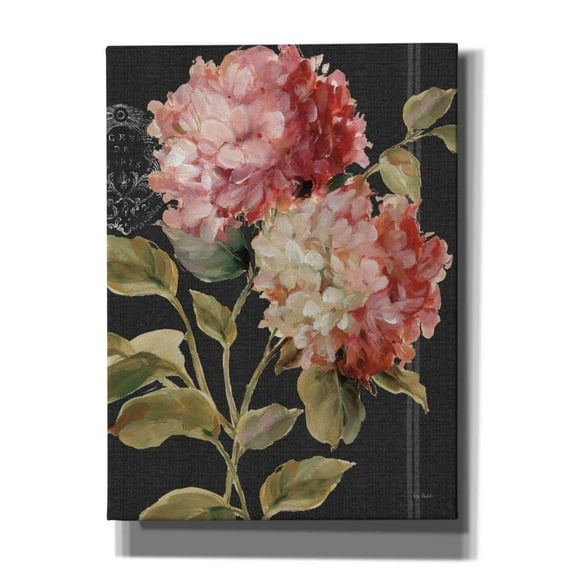 Epic Graffiti 'Harmonious Hydrangeas' by Lisa Audit, Canvas Wall Art, 40"x54"