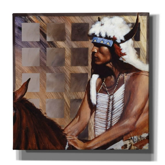 Epic Graffiti 'Hazard' by J. E. Knauf, Canvas Wall Art, 26"x26"