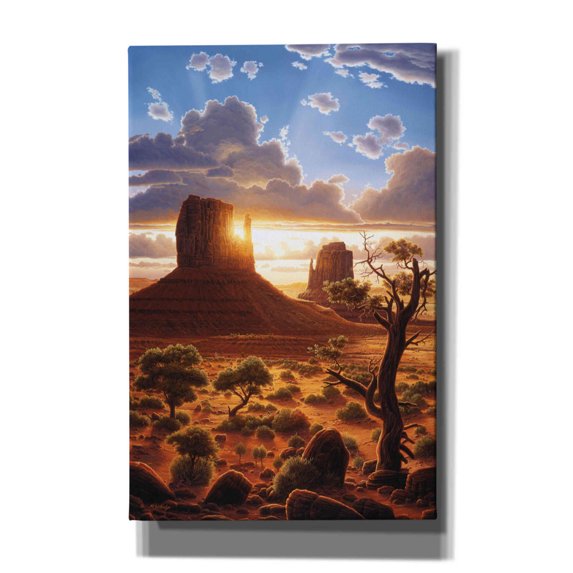 Epic Graffiti 'Healing Hands' by R. Hed, Canvas Wall Art, 26"x40"