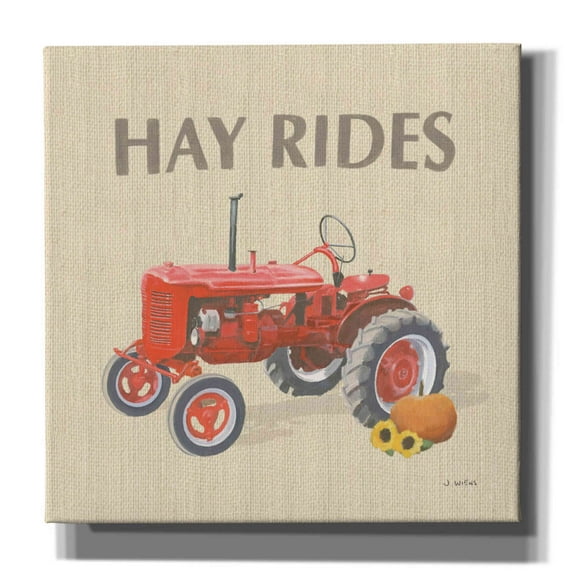 Epic Graffiti 'Heartland Harvest Moments V' by James Wiens, Canvas Wall Art, 12"x12"