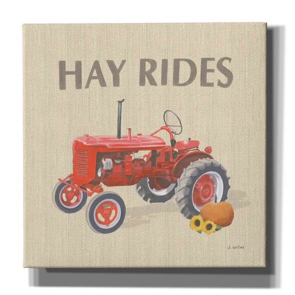 Epic Graffiti 'Heartland Harvest Moments V' by James Wiens, Canvas Wall Art, 37"x37"