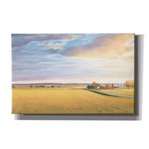 Epic Graffiti 'Heartland Landscape' by James Wiens, Canvas Wall Art, 40"x26"