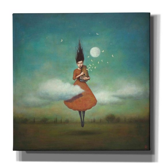 Epic Graffiti 'High Notes for Low Clouds' by Duy Huynh, Canvas Wall Art, 18"x18"