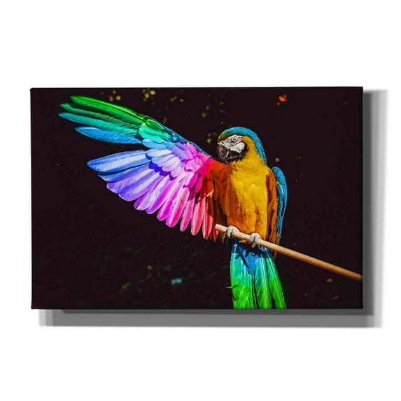 Epic Graffiti 'Hitchhiker' by Epic Portfolio, Giclee Canvas Wall Art, 60"x40"