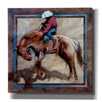 Epic Graffiti 'Hold It Right There' by J. E. Knauf, Canvas Wall Art, 26"x26"