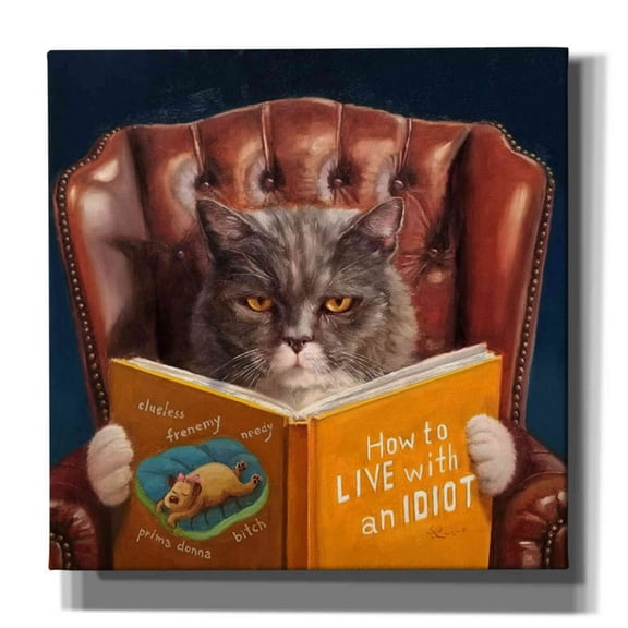 Epic Graffiti 'Home Improvement' by Lucia Heffernan, Canvas Wall Art, 12"x12"