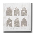 thumbnail image 1 of Epic Graffiti 'Home Sweet Home IV' by Sarah Adams, Canvas Wall Art, 12"x12", 1 of 8
