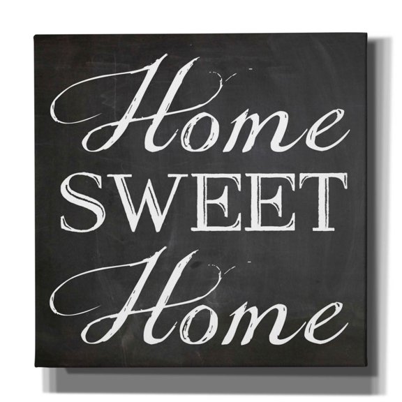 Epic Graffiti 'Home' by Erin Clark Canvas Wall Art, 12" x 12"