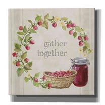 Epic Graffiti 'Homemade Happiness VIII' by Silvia Vassileva, Canvas Wall Art, 12"x12"