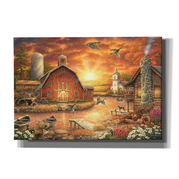 Epic Graffiti 'Honey Drip Farm' by Chuck Pinson, Canvas Wall Art, 26"x18"