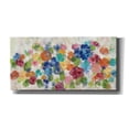 thumbnail image 1 of Epic Graffiti 'Hydrangea Bouquet I' by Silvia Vassileva, Canvas Wall Art, 24"x12", 1 of 2