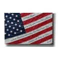 thumbnail image 1 of Epic Graffiti 'I Pledge Allegiance II' by Lori Deiter, Canvas Wall Art, 40"x26", 1 of 2