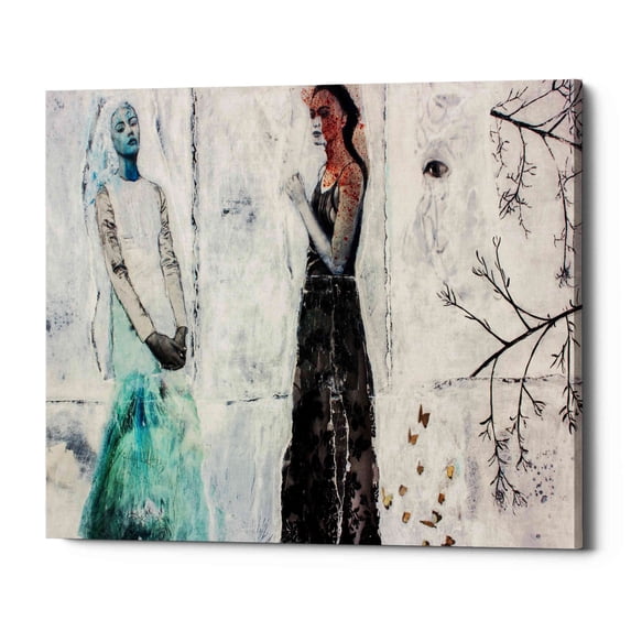 Epic Graffiti 'Ice Queens Print' by DB Waterman, Canvas Wall Art, 24"x20"