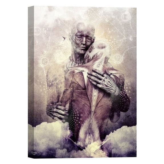 Epic Graffiti "If Only The Sky Would Disappear" by Cameron Gray, Giclee Canvas Wall Art, 18"x26"