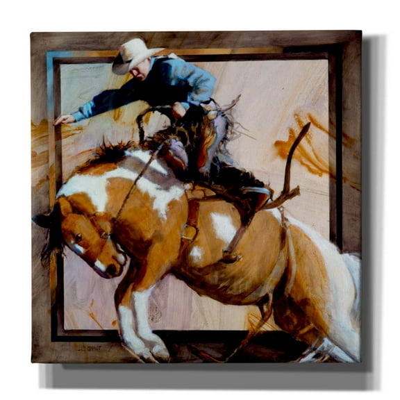 Epic Graffiti 'In Sync' by J. E. Knauf, Canvas Wall Art, 37"x37"